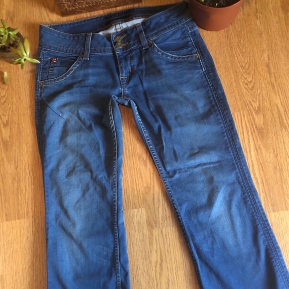 Hudson Signature Flap Pocket Stretch Jeans Size 26 - Picture 2 of 8
